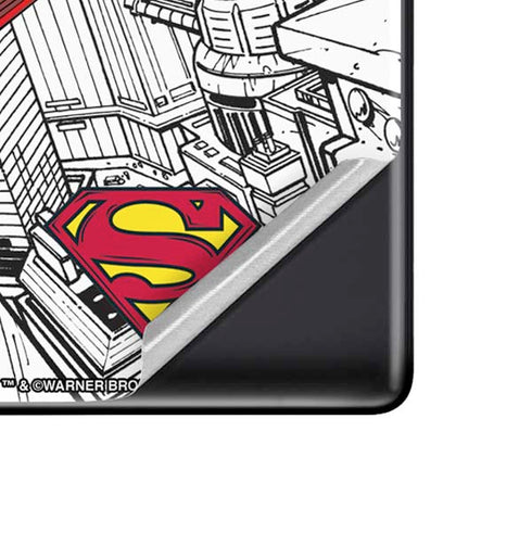 DC Comics Superman Flying Over City Pose Google Pixel 6 Pro Skin